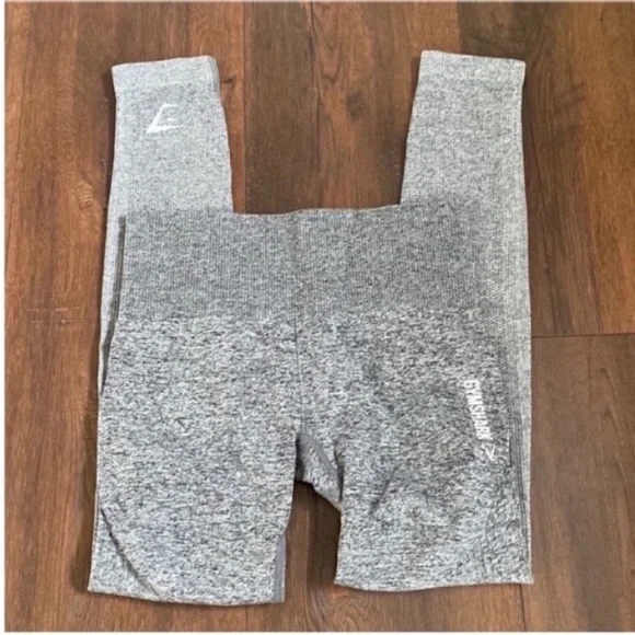 Gymshark Leggings Gray Seamless Leggings size XS - Picture 4 of 9